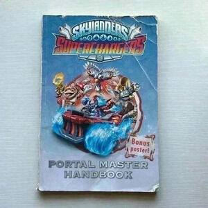 Skylanders Superchargers Portal Master handbook. Paperback used.